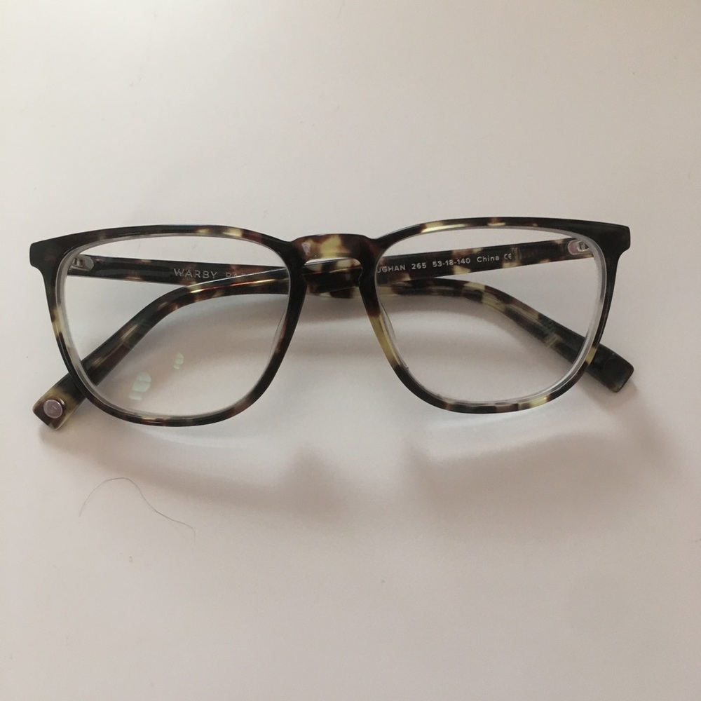 Warby Parker Vaughan in Burnt Lemon Tortoise